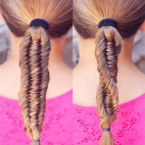 9.6K views · 143 reactions |  HAIR TUTORIAL | 3 Strand Fishtail This fishtail braid does take some time, but it's so worth it. I actually just learned how to do this braid last month and it's one of my new favs!  | Brown Haired Bliss | Facebook
