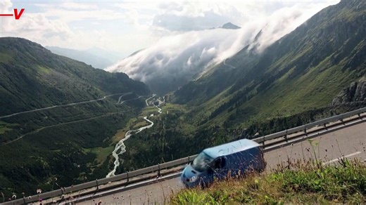 Check Out This River of Clouds Over the Swiss Alps!