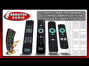 MANUAL DE CODIGOS PARA CONFIGURAR UN CONTROL REMOTO DE CABLEVISION FLOW EN TU TELEVISOR