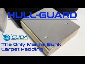 Hull-Guard!! Introducing Boat Trailer Bunk Carpet Padding - First Ever Bunk Board Marine Graded Foam