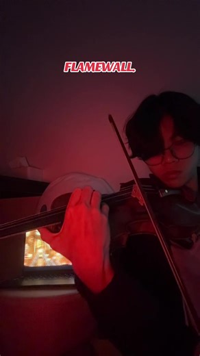 Challenging Violin Cover of Geometry Dash's Flamewall