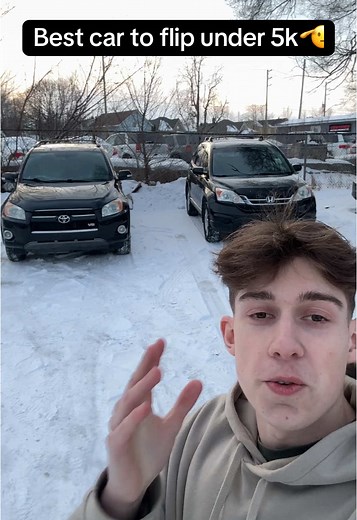 Top 2 Cars to Flip Under $5,000: CR-V or RAV4?