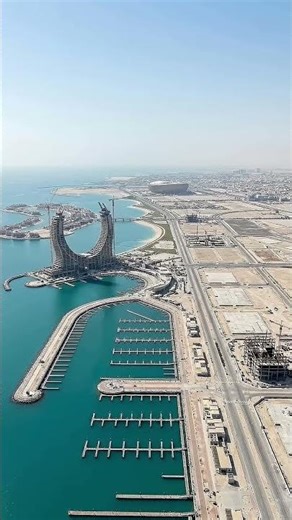 Lusail City, often dubbed the "City of the Future," is Qatar’s most ambitious urban project.