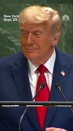 Trump's teleprompter malfunctions during U.N. speech