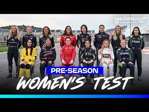 Formula E's Women's Test in Valencia 💜 | Season 12 Pre-Season Testing