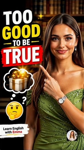 What Does “Too Good to Be True” Mean? 🤔 | Selena Gomez #shorts