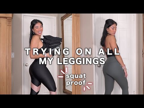 THE BEST LEGGINGS Try On & Review! Lululemon, Girlfriend Collective, Outdoor Voices