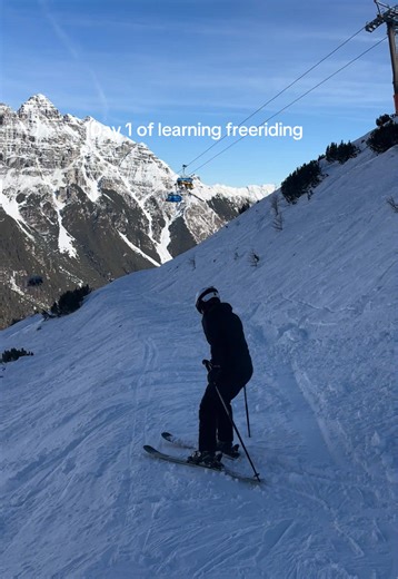 das üben wir dann nochmal #ski #innsbruck #skiing #fyp #freeriding