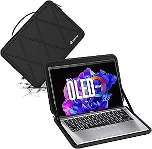Smatree Hard EVA Protective Sleeve Case Compatible for 14 inch Acer Aspire Lite 14 AL14-31P-C0S2, for Acer TravelMate P6 TMP614 Laptop (X8042)