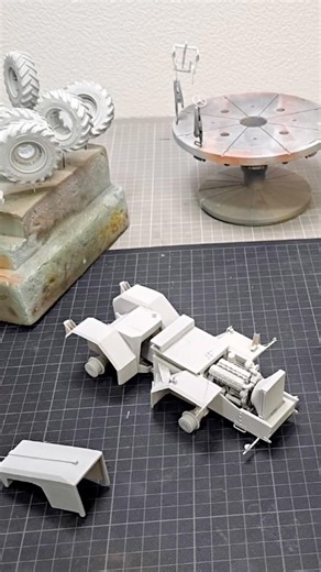 Raba Steiger Vehicle scale 1:35 Part 1🤩 #painting #automobile #3dprinting #miniature #diorama