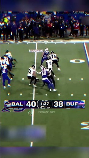 Ravens vs Bills was CRAZY😳👀 #nfl