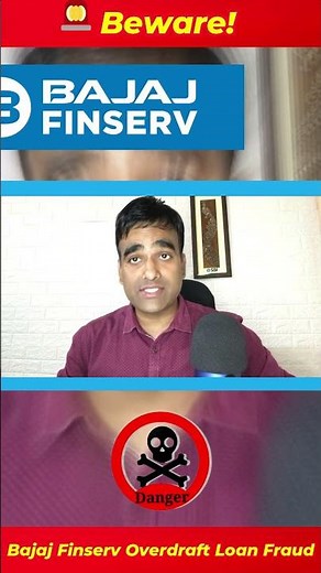 🚨 Beware! Bajaj Finserv Overdraft Loan Fraud: Unmasking the Scams ! #shorts #bajajfinserv