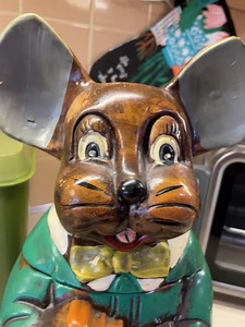 Vintage Mouse "cookey" Cookie Jar: 1960s Collectible USA - Etsy