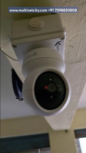 ezviz by hikvision 2mp auto tracking AI inbuilt surveillance cctv camera wifi enabled smart security