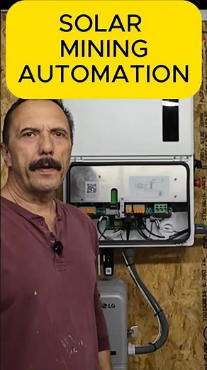 Off-Grid Bitcoin Solar Mining Automation - Solis S6