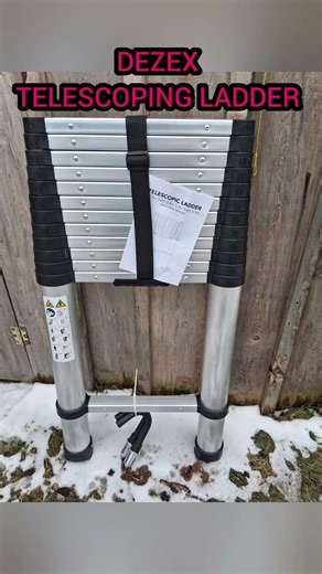 New ladder for tree trimming