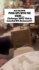 Dinner and a push-up contest? Only Alec Baldwin 😂💪 The actor faced off against DWTS pro Gleb Savchenko right in the middle of a restaurant — and yes, there’s video. FULL STORY 🔗 IN COMMENTS | TMZ