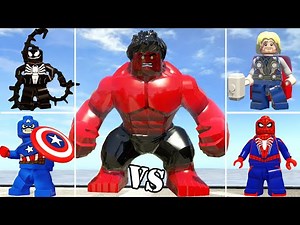 Hulk vs. Avengers: The Ultimate Showdown in LEGO Video Game!