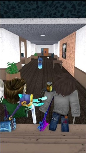 How Far Can You Throw Your KNIFE IN MM2? #shorts #roblox