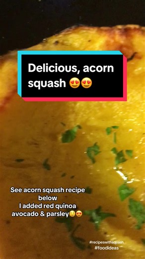 Acorn Squash Recipe Temperature: 350°F (175°C) Cooking time: 30-45 minutes, or until the flesh begins to soften (initial baking), followed by 30 minutes more with butter and brown sugar In general, it’s recommended to preheat your oven to 400°F (200°C) and bake the acorn squash for 40-60 minutes, or until it’s tender and caramelized. You can adjust the cooking time based on the size and thickness of your squash halves. Remember to score the halves and add butter ( I use GHEE) brown sugar, and sa