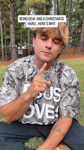 Being Deaf and a Christian is HARD…here’s why. • • #christianreels #jesusisking #unreached #holyhands #godisgood | Hayden Daum