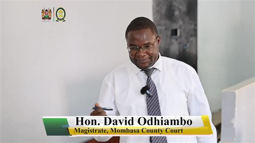 10K views · 204 reactions | Magistrate David Odhiambo explains the work of the Mombasa County Court. | Kenya Judiciary | Facebook