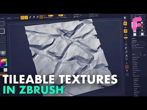 Making Tileable Textures in ZBrush - Top ZBrush Trick