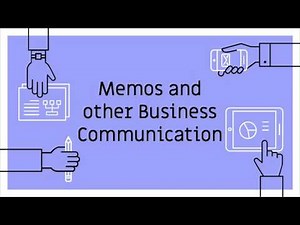 Memos and Other Technical Communication