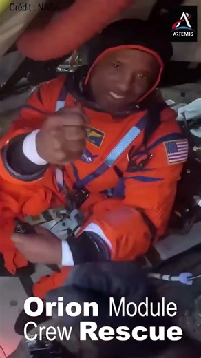 Artemis 2 - Resgate da tripulação do módulo Orion #Curto