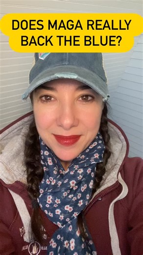 ICE agents drew guns on a Minnesota police officer. When she tried to record it, they knocked the phone from her hand. Stephen Miller: Police should ‘surrender’ to ICE. ICE IS NOT THE POLICE. No public safety training. Immigration enforcement only. 73% they’re detaining have NO criminal record. January 6: Fire extinguishers. Officers crushed in doors. Thrown over barricades. MAGA backed the blue then too - until they didn’t. Now silence while ICE draws weapons on cops. Which is it, MAGA? Do you 