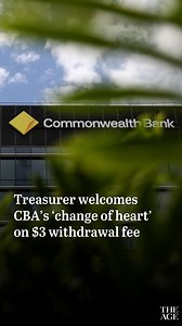 16K views · 27 reactions | This week CBA announced it would close an account called ‘Complete Access’ and move customers to a transaction account that charges a $3 fee for an ‘assisted withdrawal’. After considerable backlash, CBA confirmed it would pause the transaction fee for six months to consult those affected. Treasurer Jim Chalmers says he welcomes the bank’s “change of heart”. Read more at the link in bio. | The Age | Facebook