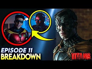TITANS SEASON 4 Episode 11 Breakdown - RED HOOD Returns, New Robin & Brother Blood!