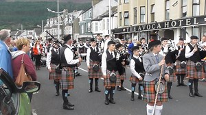 The Ulster Pipe Band Championships Newcastle " Street Parade " Clip 1 2019. | We Love Pipe Bands