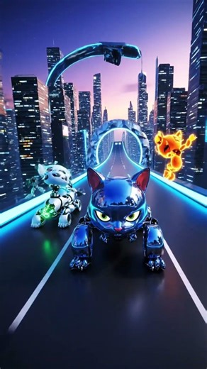 “MeowBot Rescue Mission!” 🐾✨ #MeowBotWorld #KidsAdventure #ViralShorts