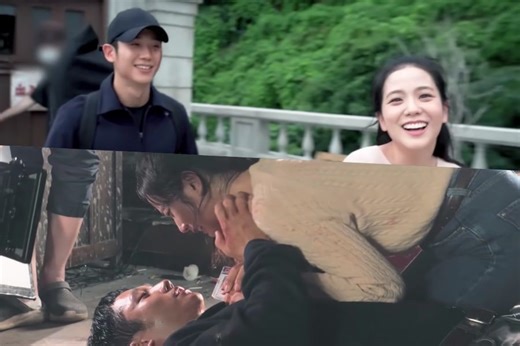 Watch: Jung Hae In And BLACKPINK's Jisoo Keep The Mood Light Before Filming Emotional Final Scene For "Snowdrop" | Soompi