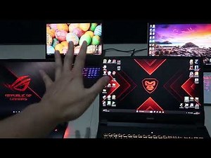Axioo Pongo VS Alienware VS Asus ROG Benchmark Performance Test