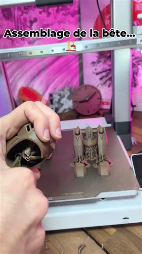 Le Géant de Fer reprend vie ! 🤖✨ #Shorts #3DPrinting