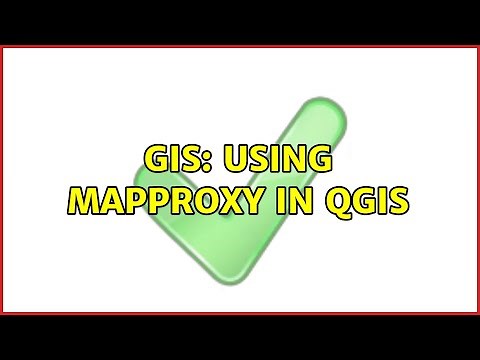 GIS: Using MapProxy in QGIS
