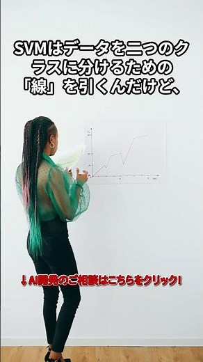 サポートベクターマシン Support Vector Machine, SVM【 AI用語 解説】