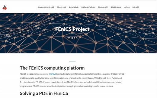 【Fenics_01】Fenics平台简介和安装