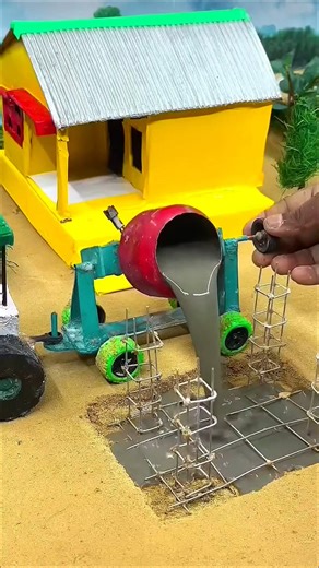 diy mini construction machine science project | diy tractor video |