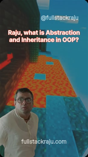 AKA Somyajyoti on Instagram: "“Abstraction vs Inheritance — Car ka Engine ya Baap ka Talent? 😄🛠️” OOP concepts से डरने की ज़रूरत नहीं — Babubhaiya और Raju के साथ समझिए OOP ke ये दो धाकड़ concepts: 🔹 Abstraction: गाड़ी चलाओ, अंदर का engine मत देखो! 🔹 Inheritance: Baap का गुण बेटे में आता है — code में भी! और दोनों मिलकर बनाते हैं — reusable, scalable, और maintainable code! Real-life se inspired examples + Java code snippets + चुटकी भर comedy 🎭 #OOPConcepts #AbstractionInJava #InheritanceExpl