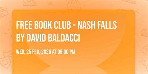 FREE BOOK CLUB - Nash Falls by David Baldacci