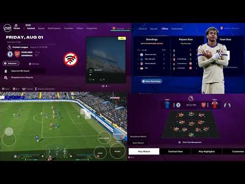 FIFA 16 MOBILE MOD EA FC 26 ANDROID OFFLINE CAREER MODE NEW FACES KITS TRANSFERS 26/27 PS5 GRAPHICS