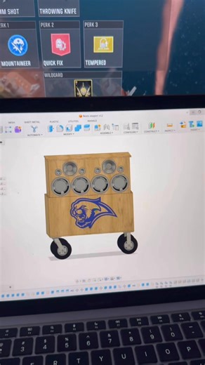 When the kids need hyped ✅ Johnny Schultz building the stereo cart 🤣 | Jon Rabe