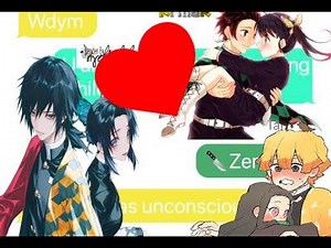 Demon slayer sleepover pt1 // giyushino // Inoai // tankana // Zenko// inspired by titanic texts