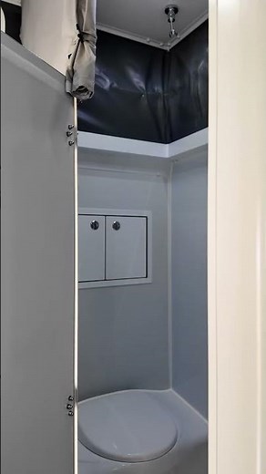 Experience true off-grid freedom with the Forbes 11 Hybrid Offroad Caravan. Compact, capable, and