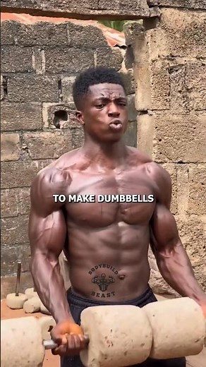 Jacked African Bodybuilder #shorts #fitness #gym