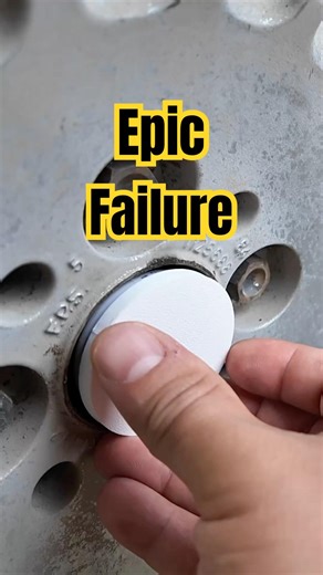 Fixing a Failed 3d Printed Wheel Cap Cover