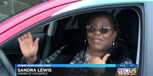 Wilmington woman wins car in WRAAP fundraising raffle